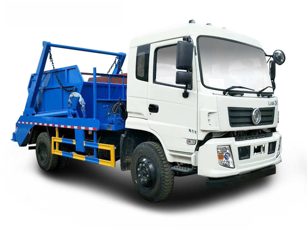 東風(fēng)專底擺臂式垃圾車(chē)（1